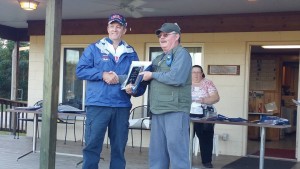 Harold being awarded 2nd place in WFTF PCP by match director Chris Martin