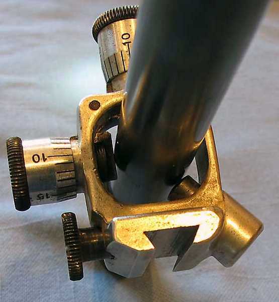 Unertl scope adjustment knobs return spring