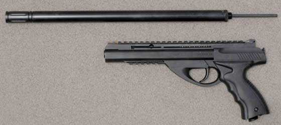 Umarex MORPF 3X Rifle barrel extension with pistol