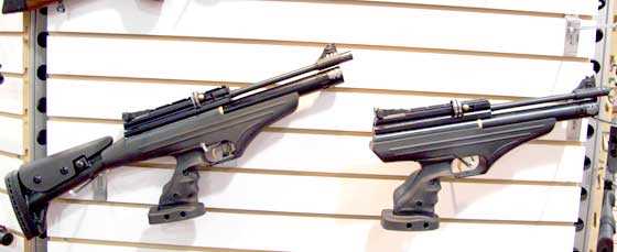 Hatsan PCP pistol and carbine