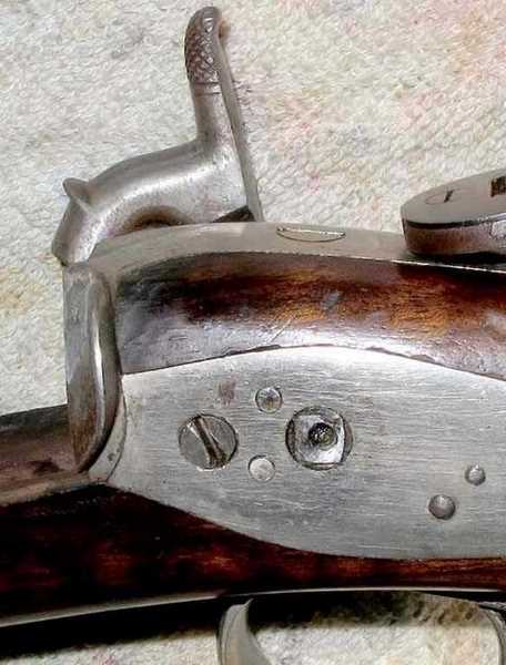 Nelson Lewis combination gun hammer sheared off