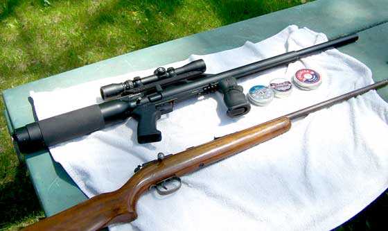 Remington 514 rifle with Condor