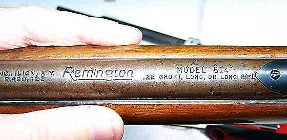 Remington 514 rifle