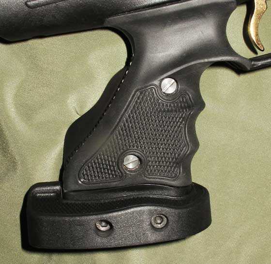 Hatsan AT P1 PCP air pistol adjustable palm shelf