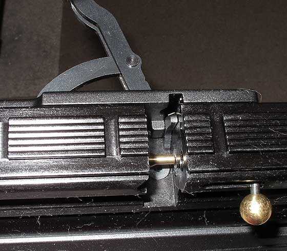 Hatsan AT P1 PCP air pistol bolt probe