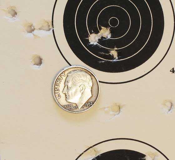 Talon SS rifle Premiers 50 yards power 6