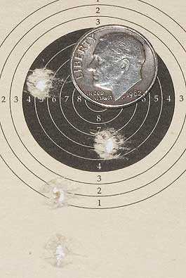 25-caliber Benjamin Marauder 25 yard target RWS Superdome