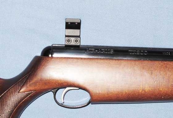 TX 200 Mark III scope ring mounted