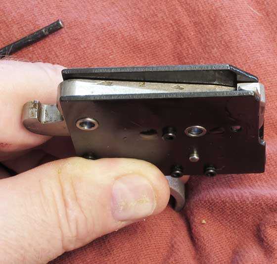 TX 200 Mark III new rifle trigger cocked