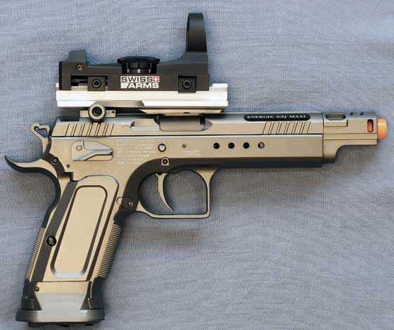Tanfoglio Gold Custom Eric Grauffel airsoft pistol