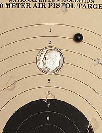 Tanfoglio Gold Custom Eric Grauffel airsoft pistol Marui-Black-0.20-gram BB target 10 meters