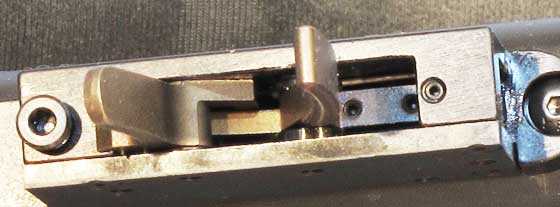 Benjamin Marauder synthetic stock trigger adjustment screws