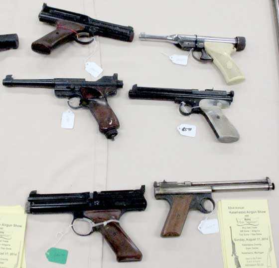 vintage pellet pistols