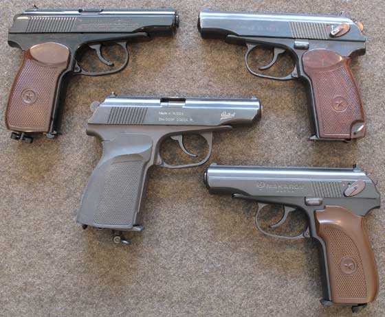 Umarex Legends Makarov Ultra BB pistol Four Makarovs