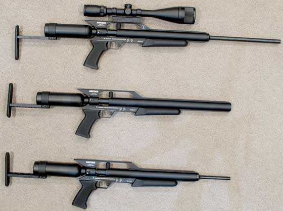 EscapeSS three rifles