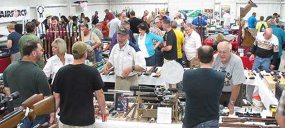 Airgun show after opening