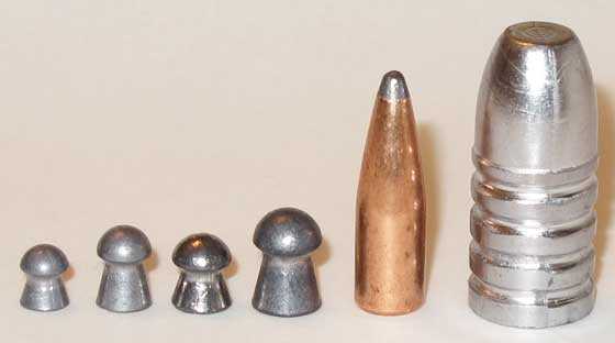 pellets and bullets