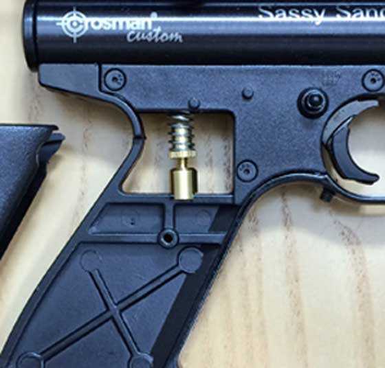 Crosman 2400 KT adjustable trigger