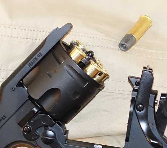 Webley Mark VI revolver cartridge