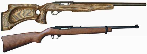 two rifles profile