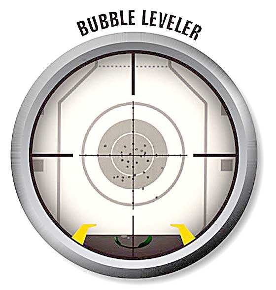 UTG Bubble Leveler scope reticle
