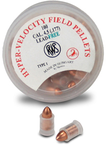 RWS .177 Hyper Velocity Lead Free Field Pellets