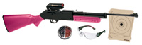 Crosman 760 Pumpmaster Shooter's Kit, Pink Stock