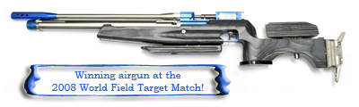.177 Air Arms EV2, Blue/Nickel