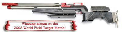 .177 Air Arms EV2 Red/Nickel