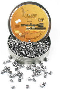 Air Arms Falcon .22 Cal (5.52mm), 13.43 Grains, Dome, 500ct