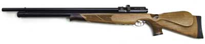 .177 Air Arms S410 Sidelever <br>Thumbhole <br>Right-hand walnut stock.