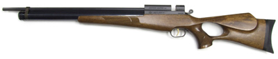 .22 Evanix Hunting Master AR6 <br>Thumbhole <br>Indonesian walnut stock