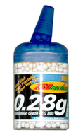 TSD Tactical 6mm plastic airsoft BBs, 0.28g, 1000 rds, white