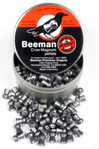 Beeman Crow-Magnum .25 Cal, 26.20 Grains, Hollowpoint, 200ct