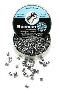 Beeman Silver Bear Hi-impact .177 Cal, 7.1 Grains, Hollowpoint, 500ct