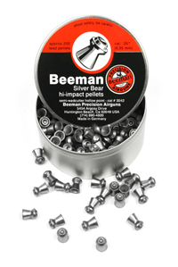 Beeman Silver Bear Hi-impact .25 Cal, 26.42 Grains, Hollowpoint, 200ct