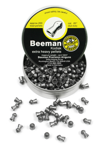 Beeman Kodiak Extra Heavy .20 Cal, 13.32 Grains, Pointed, 200ct