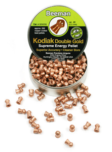 Beeman Kodiak Double Gold .22 Cal, 21.14 Grains, Domed, 250ct