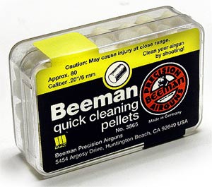 Beeman Quick Cleaning Pellets .20 Cal, 80ct