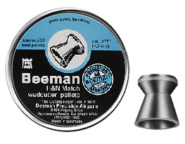 Beeman H&N Match .177 Cal, 8.09 Grains, Wadcutter, 500ct