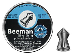 Beeman Silver Sting .177 Cal, 8.61 Grains, Pointed, 500ct