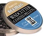 Beeman .177 Cal, 7.7 Grains, Wadcutter, Coated, 500ct