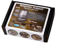 Benjamin Pursuit, .357 Cal, 127 Grains, Flat Nose, 50ct