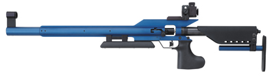 AirForce Edge in Blue, Front & Rear Sights Air rifle
