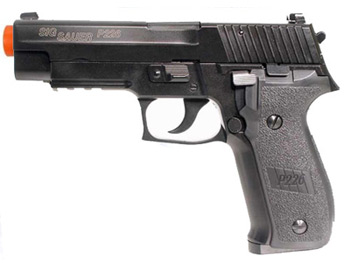 SIG Sauer P226 Full Metal Blow Back Gas Pistol