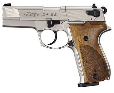 .177 Walther CP88 Nickel<br>4 inch barrel- CO2 Pistol