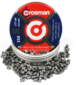 Crosman Competition .177 Cal, 7.4 Grains, Wadcutter, 250ct