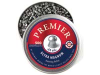 Crosman Premier .22 Cal, 14.3 Grains, Domed, 500ct