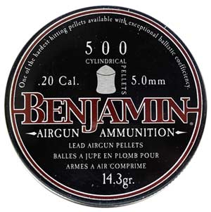 Benjamin Sheridan .20 Cylindrical