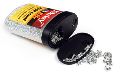 Daisy Premium Grade .177 Cal, 5.1 Grains, Zinc Plated BBs, 2400ct  